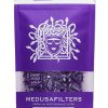 Filter & Aktivkohle MEDUSA FILTERS 6 mm ‘Violet Edition’ | 100 Aktivkohlefilter im Glas