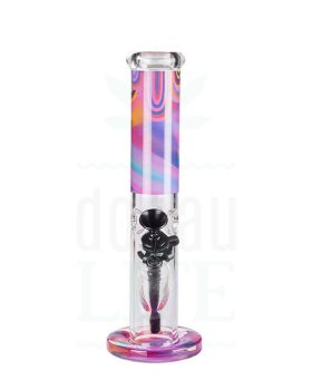 aus Glas CHAMP HIGH Eisbong ‚Purple Dripping‘ | 31 cm