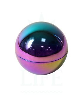 3-teilig Metall Grinder ‚Rainbow Globe‘ | Ø 36 mm