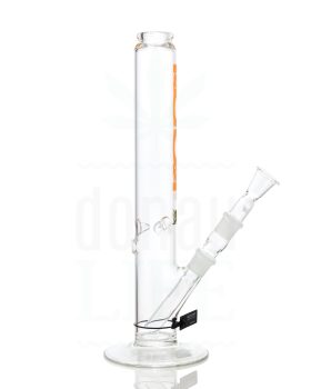 aus Glas ROOR Zylinderbong Zumo 4,2 mm Orange | 50 cm