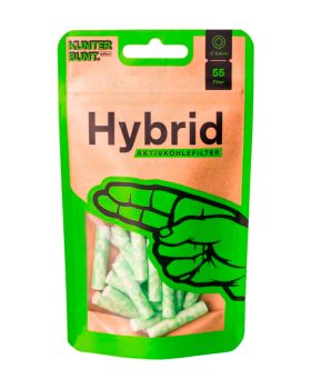 Headshop HYBRID Aktivkohle Filter + Zellstoff ‘Kunterbunt’ | 55 Stück