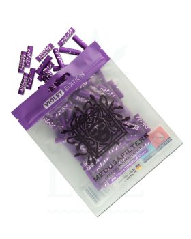 Aktivkohlefilter MEDUSA FILTERS Aktivkohlefilter 6 mm ‘Violet Edition’ | 100 Filter