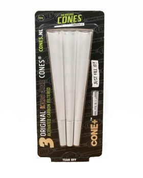 Metall Tips CONES ‘Cone+’ KS Cone inkl C-Tip Aktivkohlefilter | 3 Stück