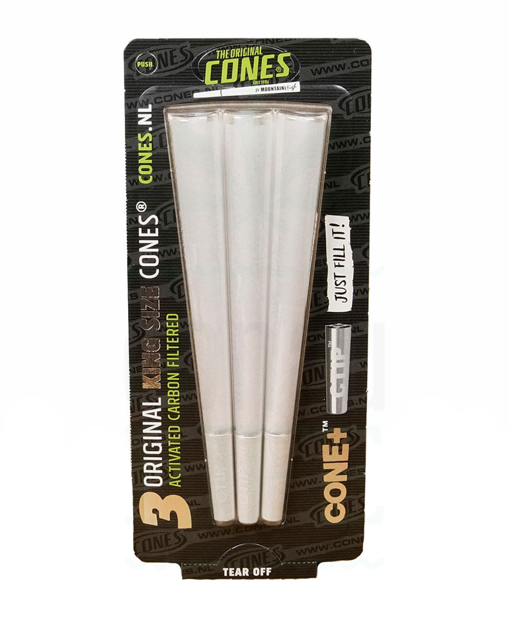 Papers CONES ‘Cone+’ KS Cone inkl C-Tip Aktivkohlefilter | 3 Stück