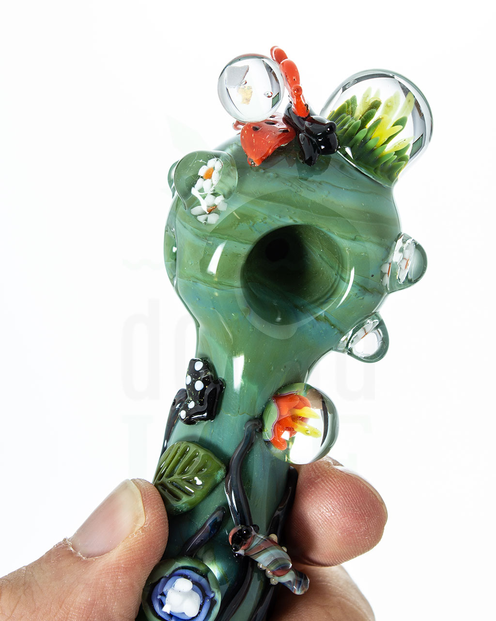Purpfeifen EMPIRE GLASSWORKS Glaspfeife ‘Garden Critters’ | 11,5 cm