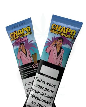 valmistettu hamppu CHAPO Hamppu Blunt Wraps Mango | 2 kpl