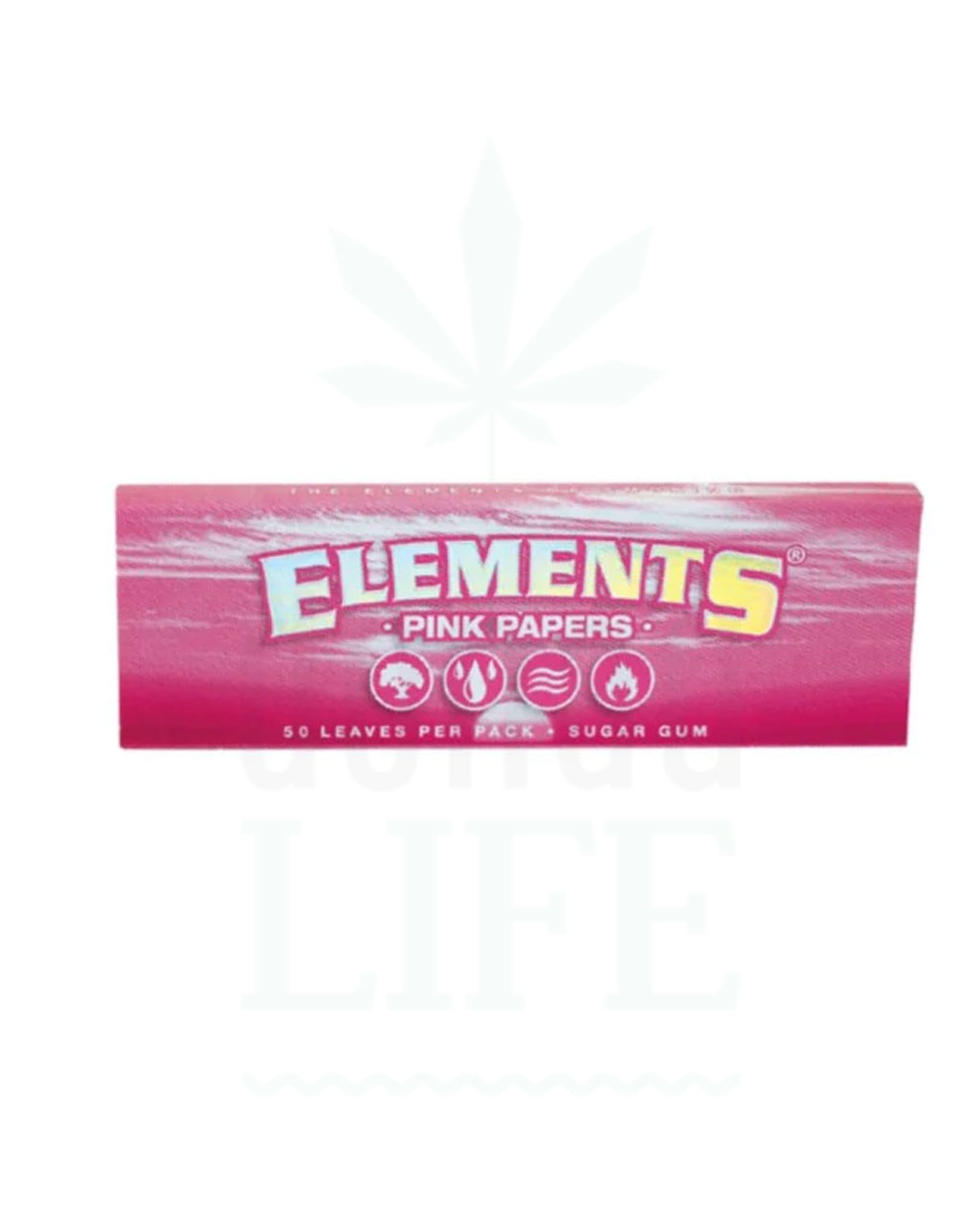 Headshop ELEMENTS 1 1/4 Papers pink | 50 Blatt