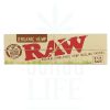 Papers RAW Organic Hemp Single Wide Papers | 50 Blatt