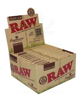 from hemp RAW Organic Hemp KSS Papers + Tips | 32 sheets