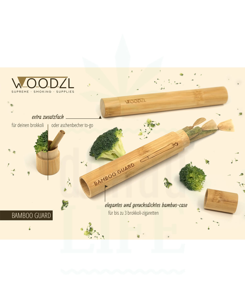 Aufbewahrung Woodzl Joint Case | Bambus