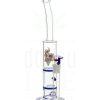 Bong Shop PURE GLASS Percolatorbong ‘Jellyfish’ mit Silikonhülle | 23 cm