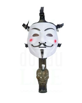 aus Acryl Gasmasken Bong ‘Anonymous’ | 23 cm