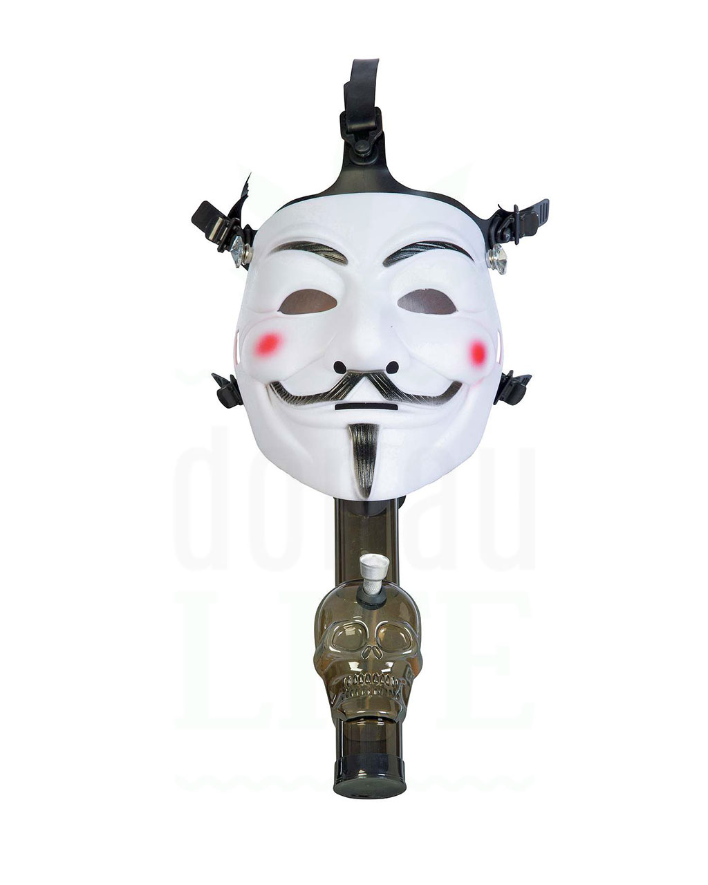 Bong Shop Gasmasken Bong ‘Anonymous’ | 23 cm
