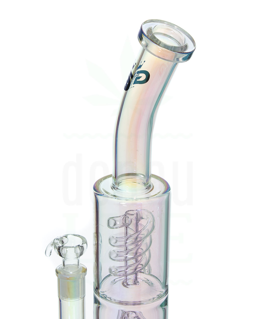 Bong Shop GRACE GLASS Percolatorbong ‘Octopus’ mit Regenbogenglas |  40 cm